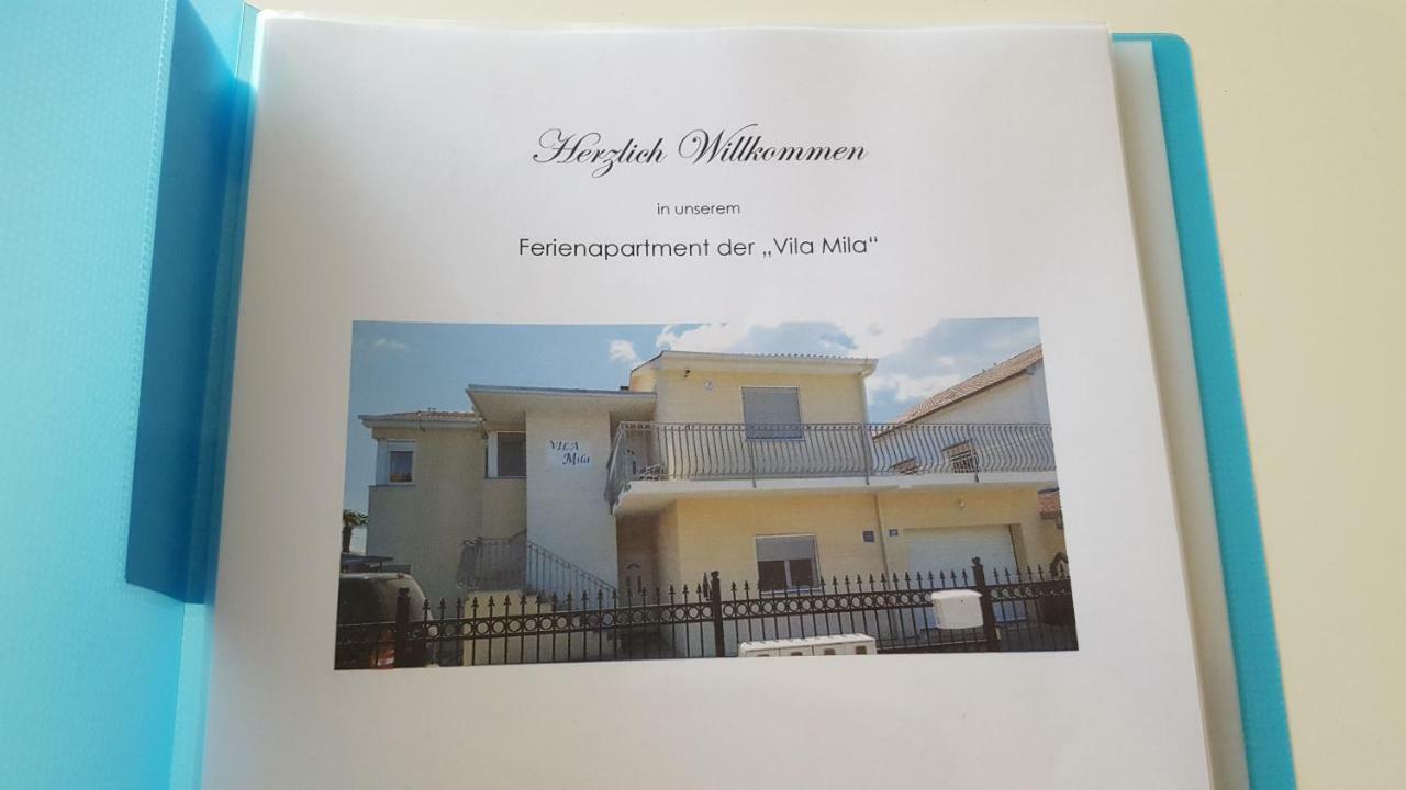 Vila Mila Apartments Sukosan Bagian luar foto